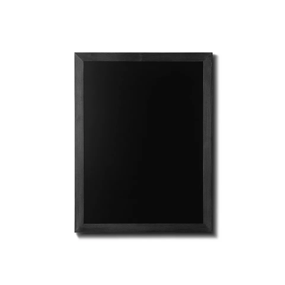 Natura Chalk Board Wall Black 60 x 80 cm