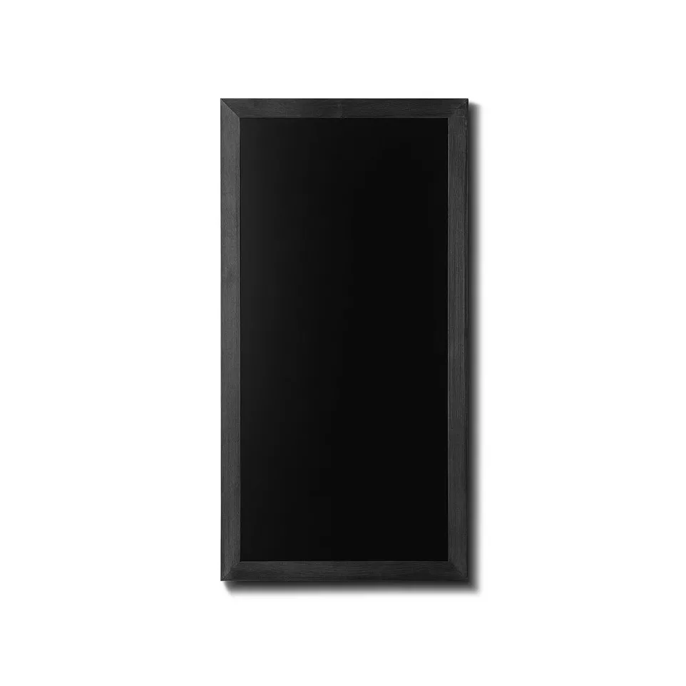 Krijtbord voor Wandmontage 56x100 Zwart