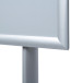 Porte Affiche Sur Pied Design Standard A3 Coins En Onglet 25 mm