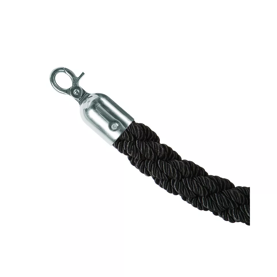 Barrier Black Twisted Rope With...