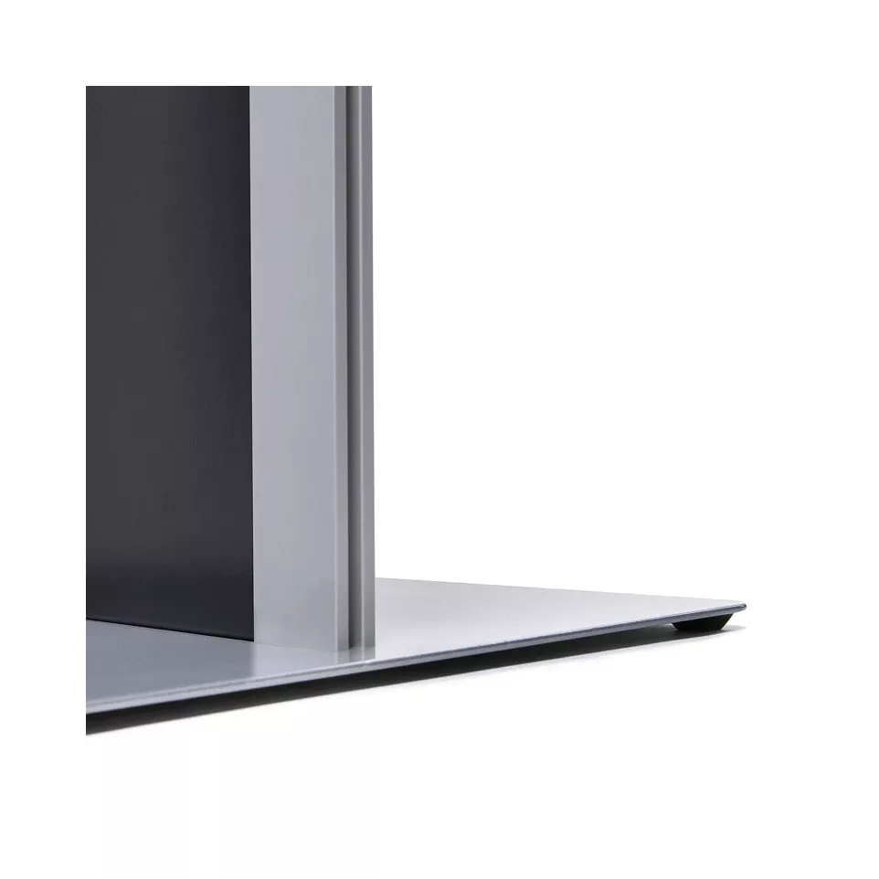 Brochure Rack Totem Black With Steel...