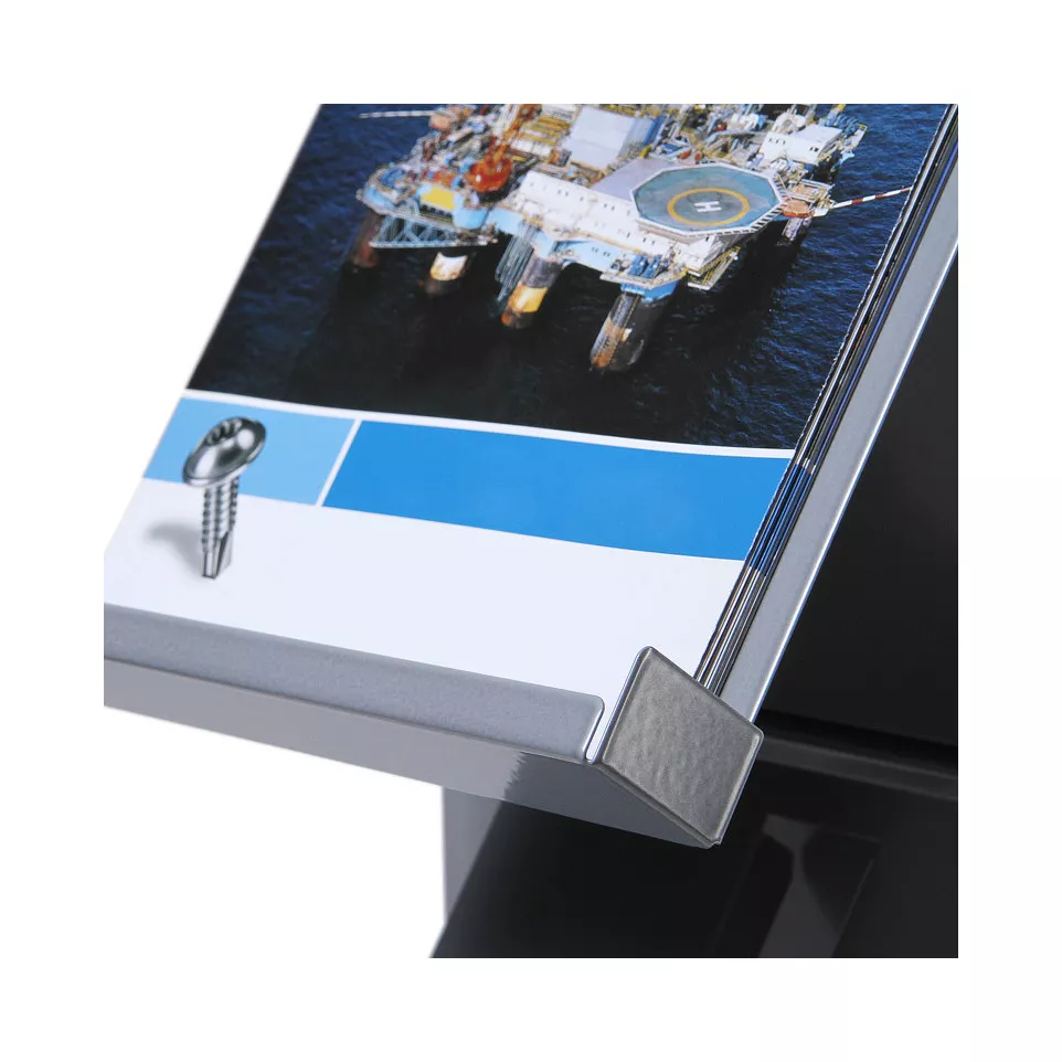 Porte-catalogue Totem Argent