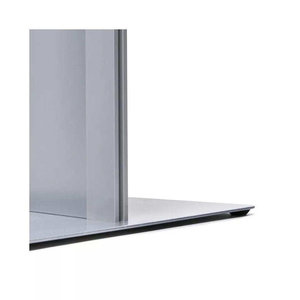 Brochure Rack Totem Silver With Steel...