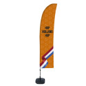 Ensemble Complet De Beach Flag Budget Orange Hup Holland ECO