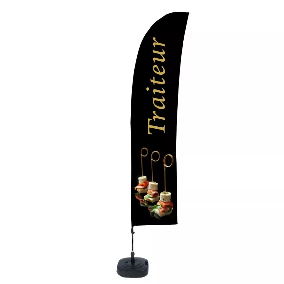 Beach Flag Budget Wind Complete Set...