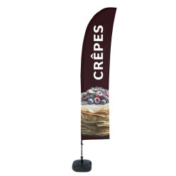 Beach Flag Budget Set Wind...