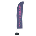 Beach Flag Budget L Set WT...