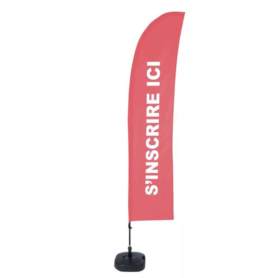 Beach Flag Budget Wind Komplett-Set...