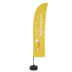 Beach Flag Budget Wind...