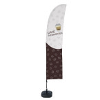 Beach Flag Budget L Set WT...