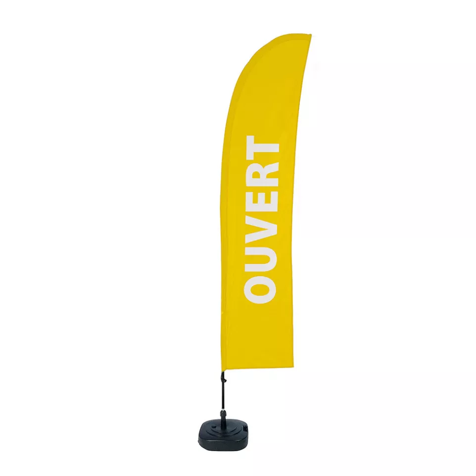 Beach Flag Budget Wind Complete Set...