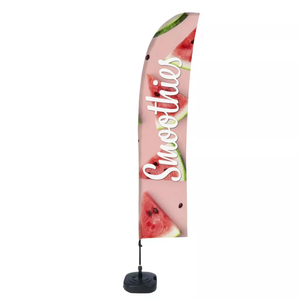 Beach Flag Budget L Set WT Smoothies...