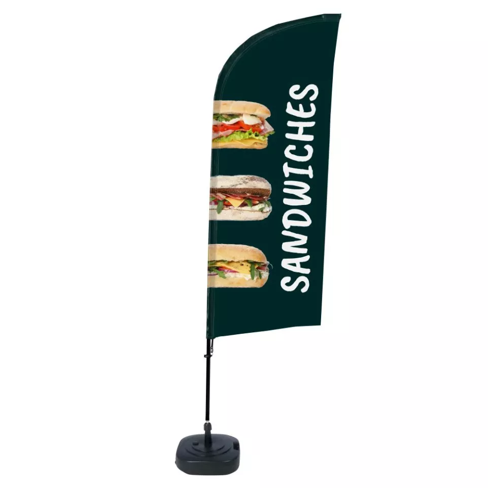 Beach Flag Alu Wind Complete Set...