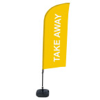 Beach Flag Alu Wind 310 Set...