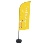 Beach Flag Alu Wind 310 Set...