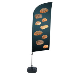 Beach Flag Alu Wind 310 Set...