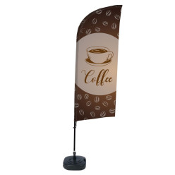 Beach Flag Alu Wind 310 Set...