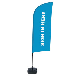 Beach Flag Alu Wind 310 Set...