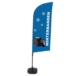 Beach Flag Alu Wind 310 Set...