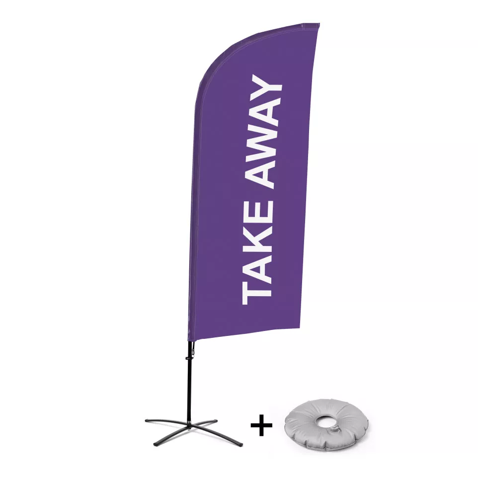 Beach Flag Alu Wind Complete Set Take...