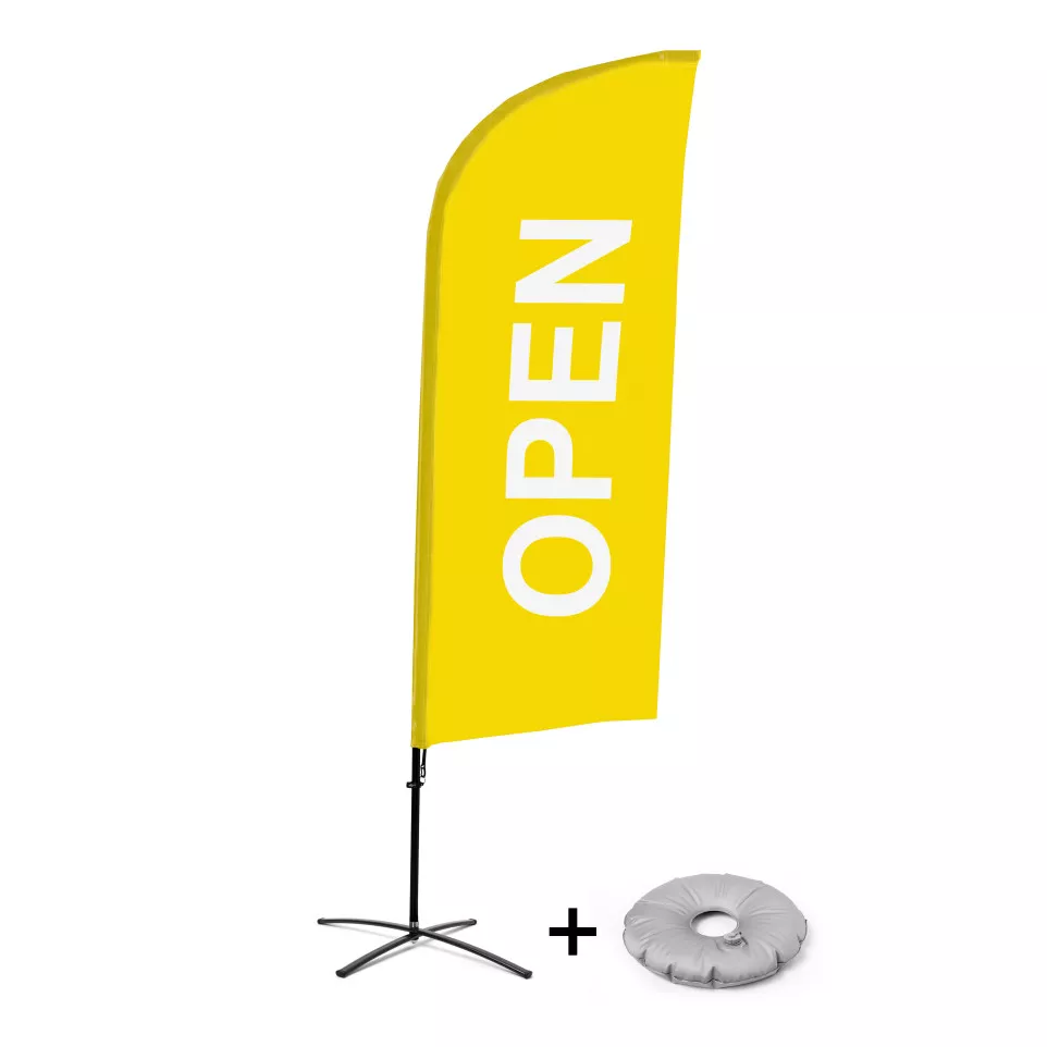 Beach Flag Alu Wind Complete Set Open...