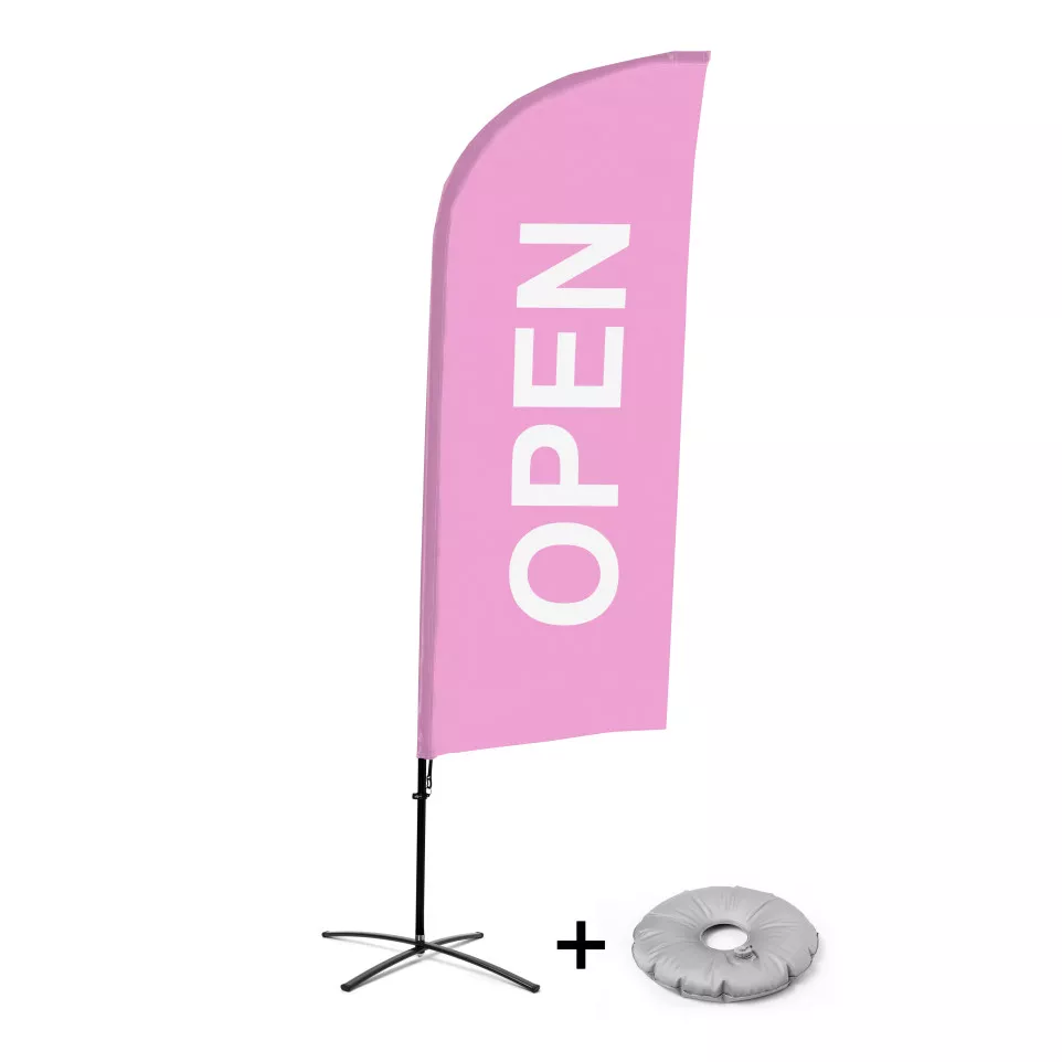 Beach Flag Alu Wind Complete Set Open...