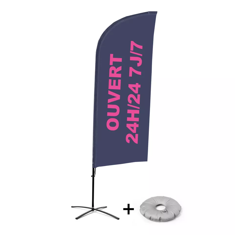 Ensemble Complet De Beach Flag Alu...