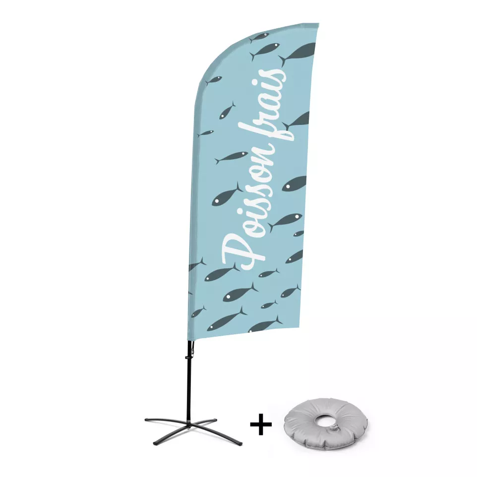 Ensemble Complet De Beach Flag Alu...