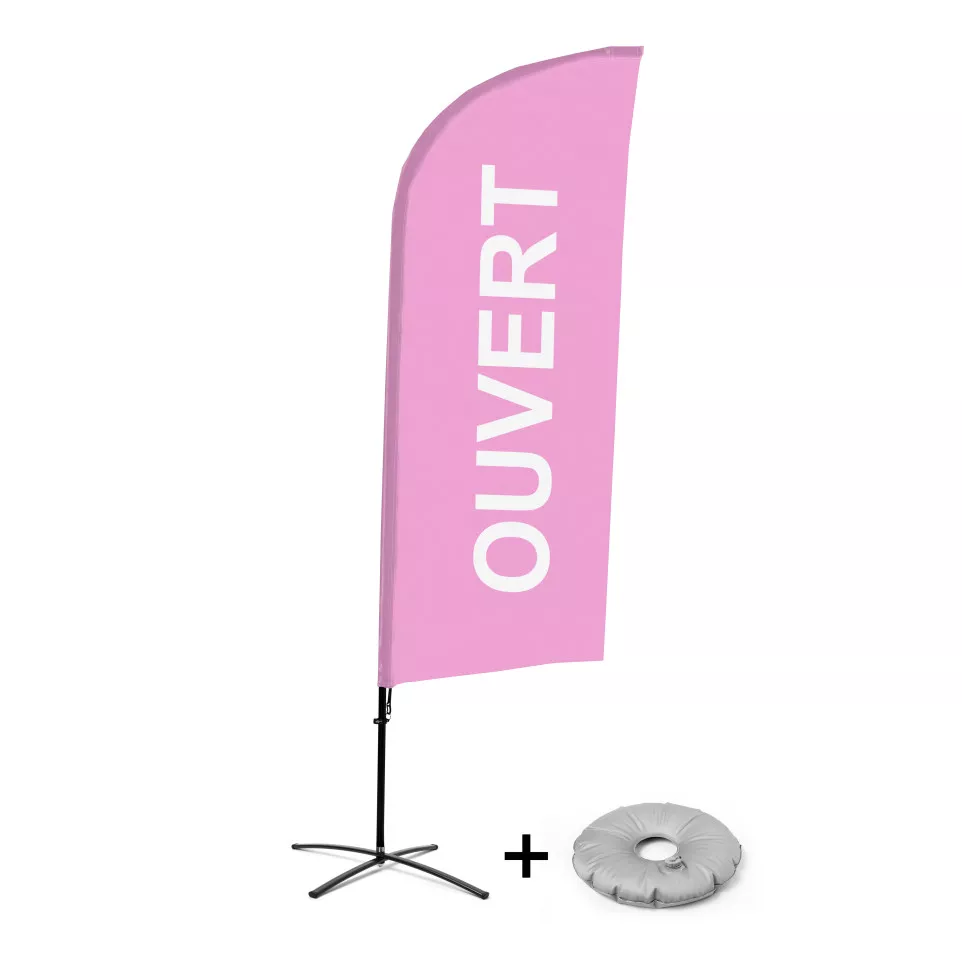 Beach Flag Alu Wind Complete Set Open...