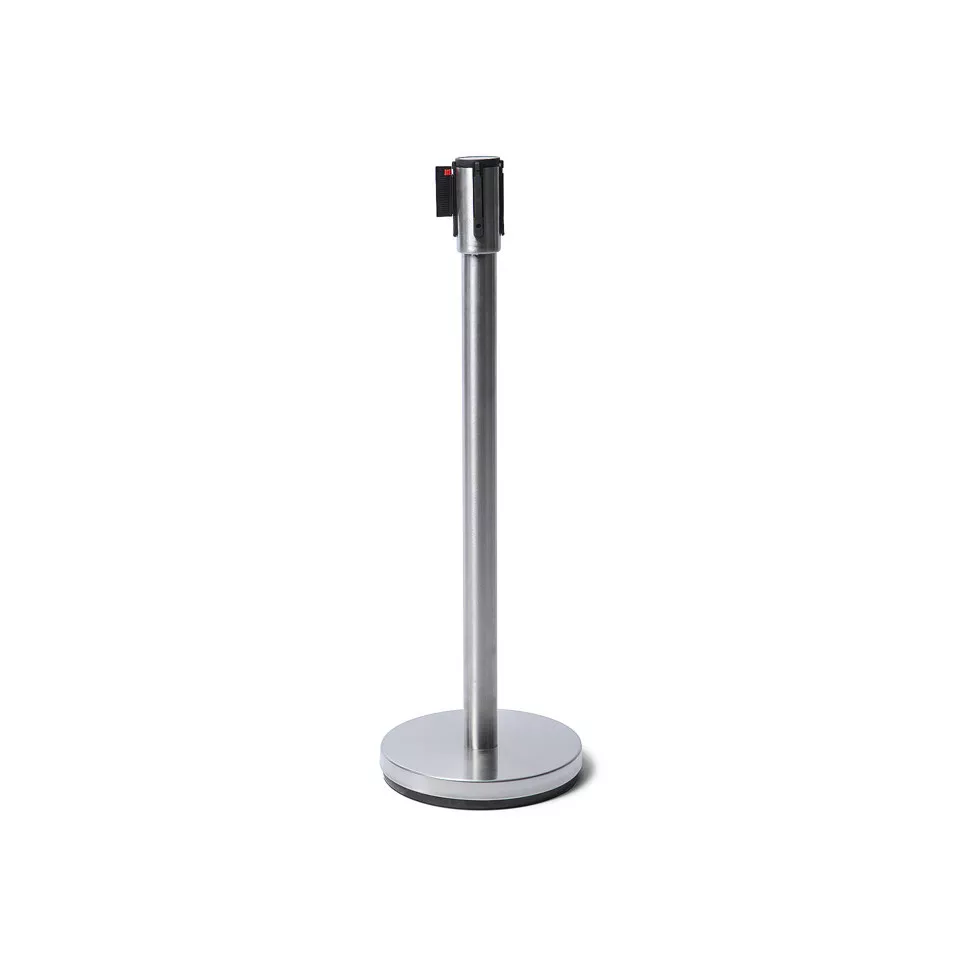 Afzetpaal Flexi Economy Chroom Met...