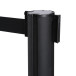 Afzetpaal Flexi Zwart Met 2,7 m Trekband Zwart