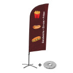 Beach Flag Alu Wind...