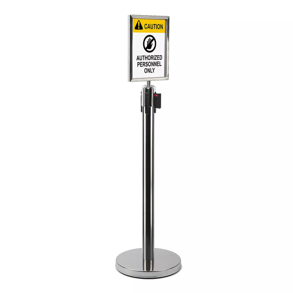 Chrome Barrier Flexi Belt Post...