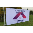 Bâche textile recyclable 300 x 100 cm