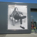 Bache enseigne façade