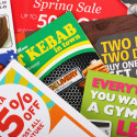 Flyers A5 double-sided 14,8 x 210 cm