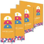 Totem Lightbox Led Recto Verso