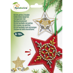 Embroidery kit, stars...