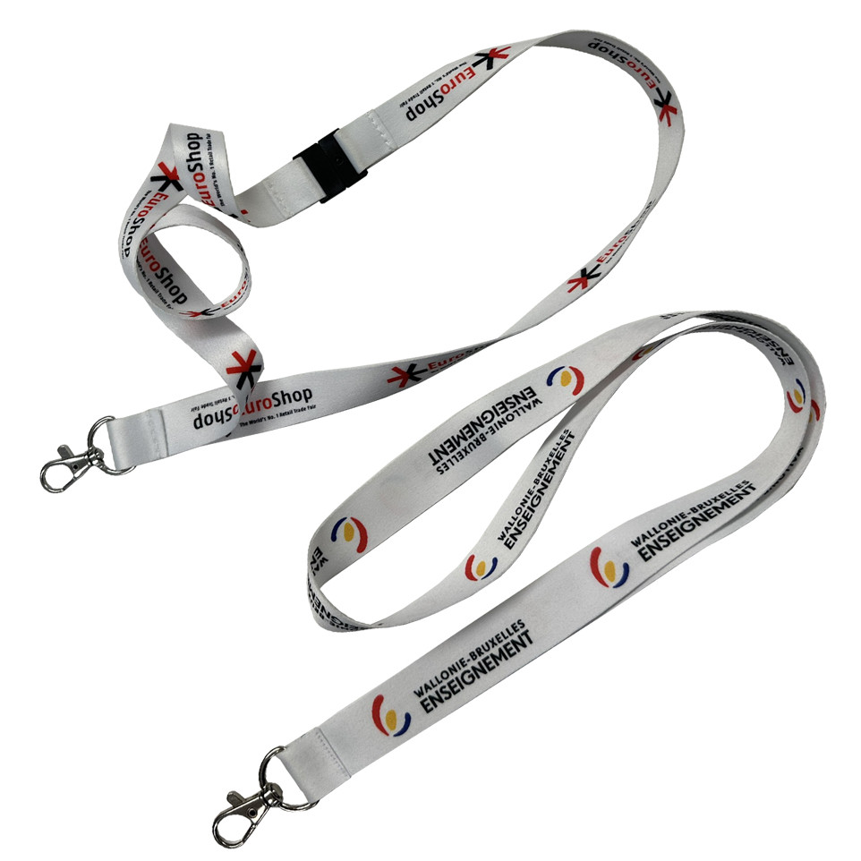 Lanyard tour de cou - cordon bleu