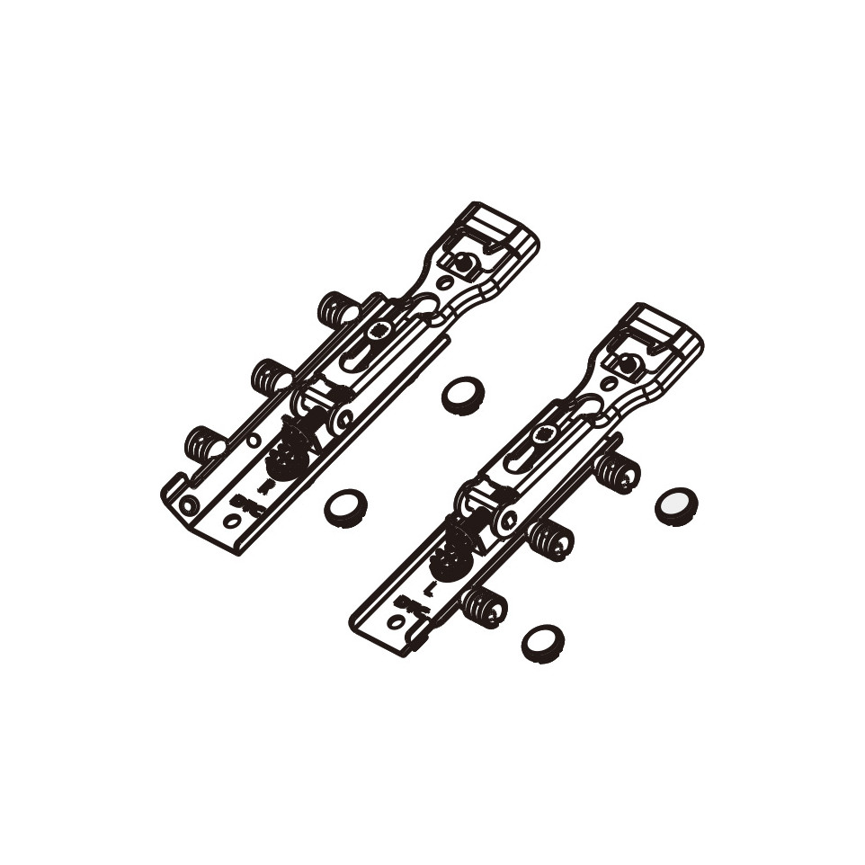 Curated visual reference: Picture Idea: Kit De 2 Supports De Supension De Meuble Dm Zingué