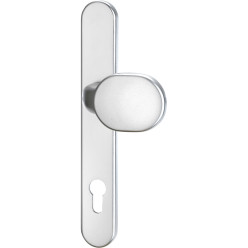 Poignée + tirant boule Kronos 108 L 90° 92 PZ sur plaque 36mm inox ...