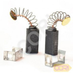 Balais De Charbon Buildalot Specialty Ca-15-07035 Pour Bosch PWS-180-6,4x12, 5x22mm - Avec Arrêt Automatique, Ressort, Cable Et Connecteur - Remplace Les Pièces D'origine 1.607.014.125