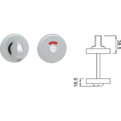 Pair of WC Escutcheons...