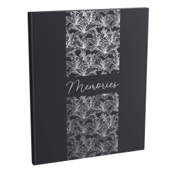 Guestbook 100p gd 27-x22cm Titane Black/ Pc.