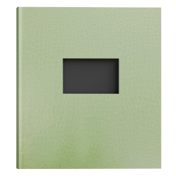 Fotoalb boek 60p zw-29x32 Prestige groen/ St.