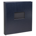 Fotoalb boek 60p zw-29x32 Prestige blauw/ St.