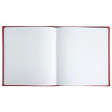 Gastenboek 140p 21x19 Lettres rood-/ St.