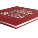 Gastenboek 140p 21x19 Lettres rood-/ St.