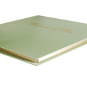 Gastenboek 140p 21x1-9 Prestige groen/ St.