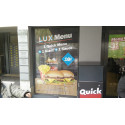 Raamstickers indoor plaatsing 100 x 100 cm